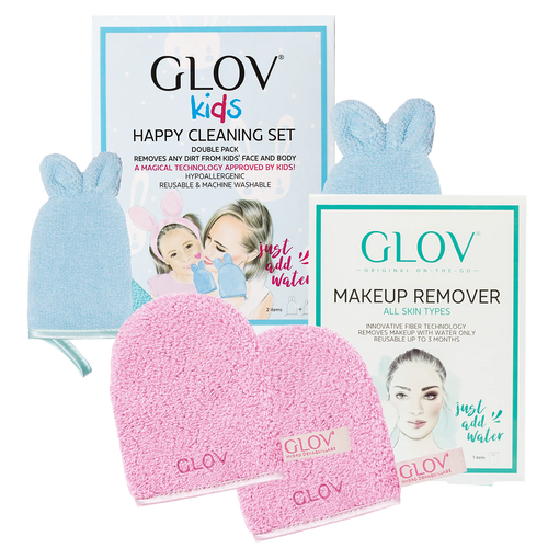 Pack 2 guantes + 1 kids