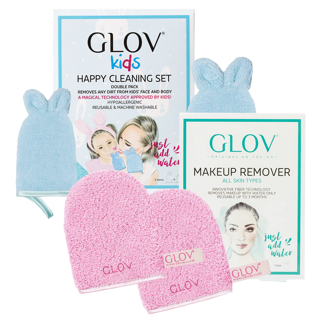 Pack 2 guantes + 1 kids
